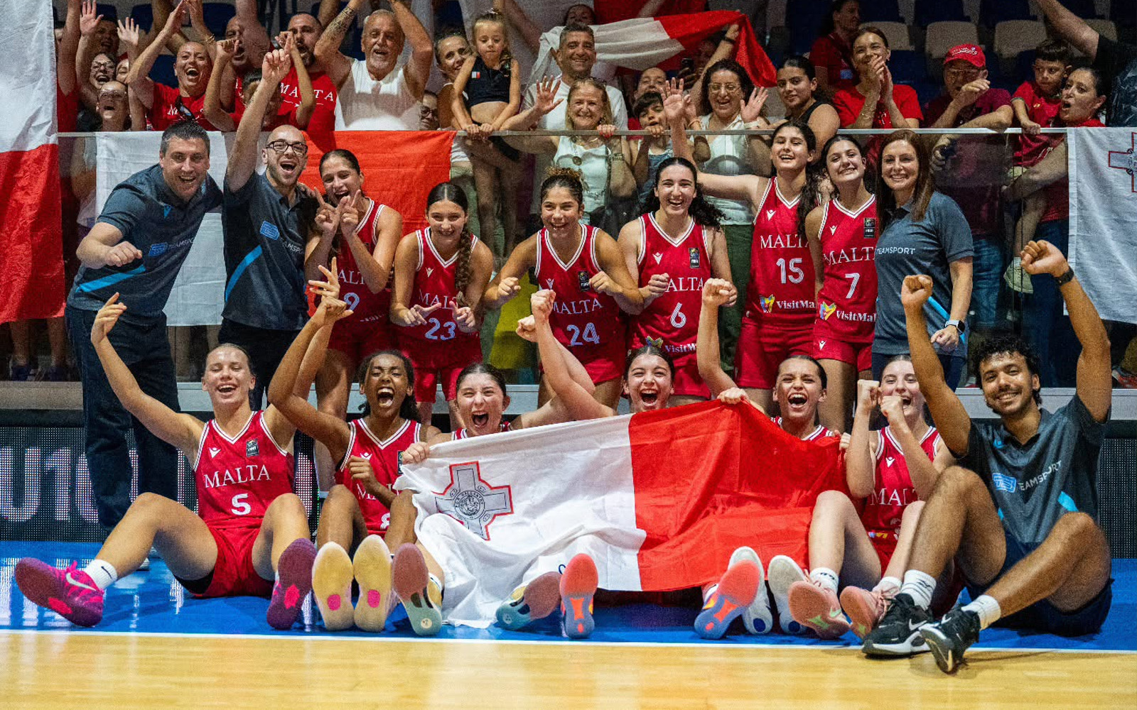 Malta U16 Girls Beat Kosovo To Reach FIBA Europe Division C Semi-Finals