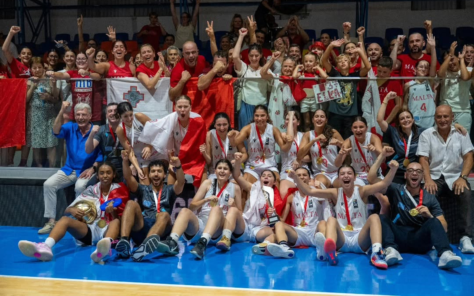 Malta U16 Girls Win FIBA Europe Division C Gold as Boys Claim Silver