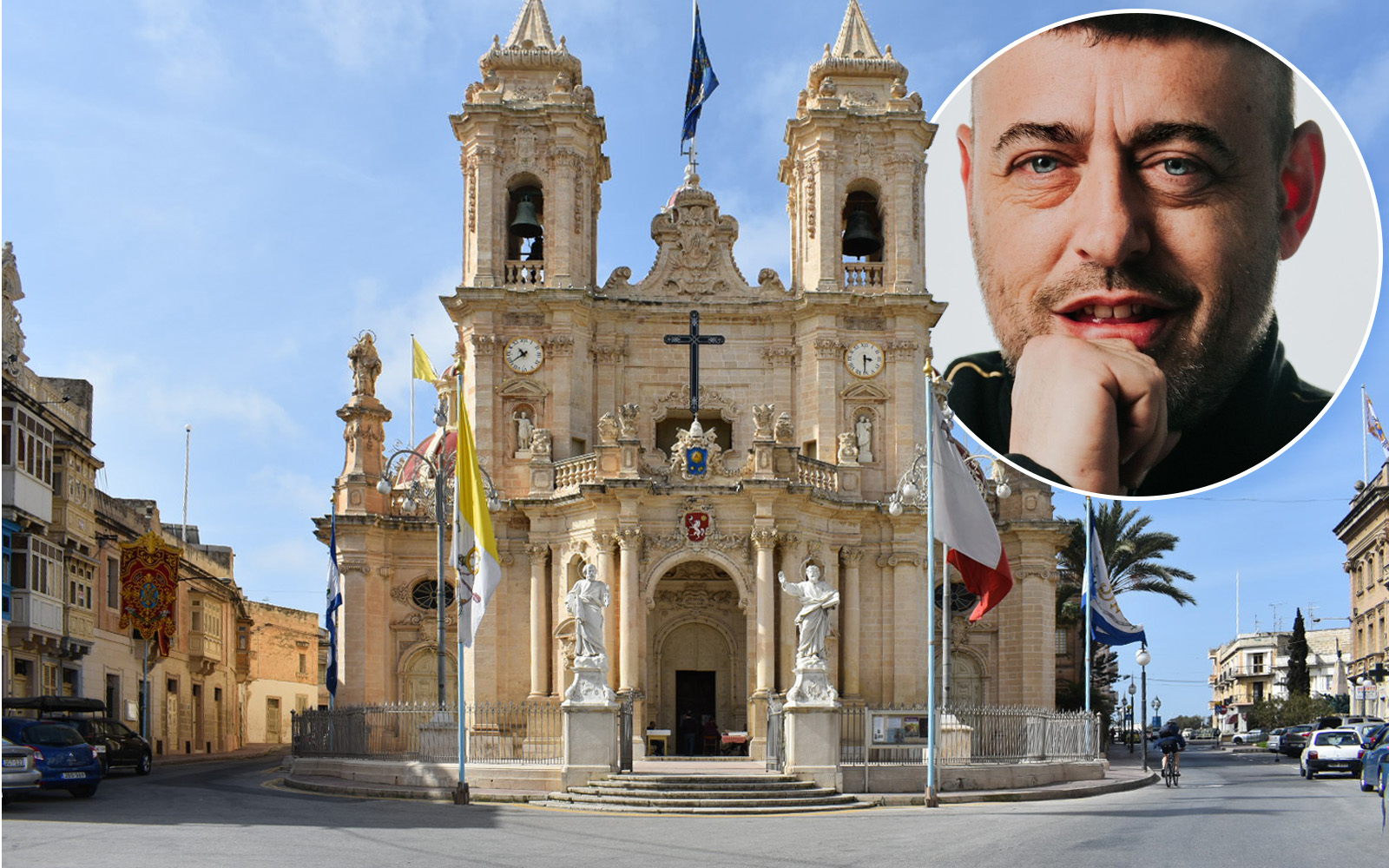 Santwarju tal-Madonna tal-Grazzja in Żabbar, where the Funeral Mass for DJ Ryan Spiteri will be held