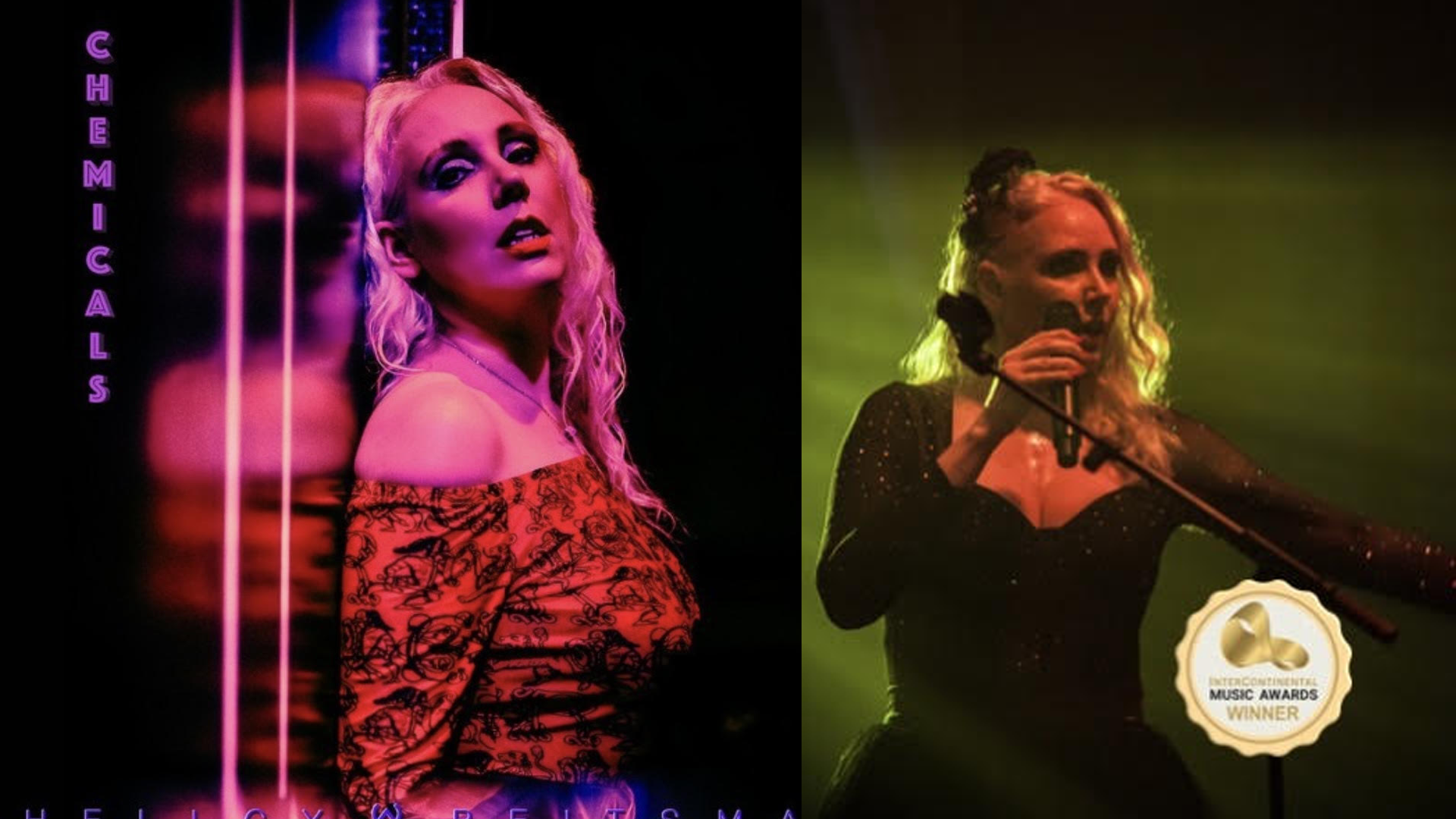 Chellcy Reitsma Wins Best of European Rock at Los Angeles Music Awards