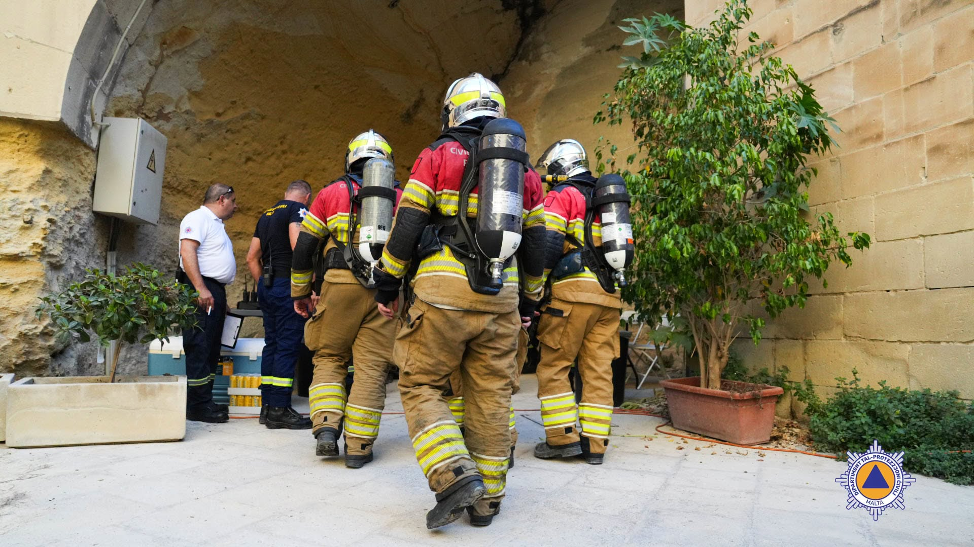 Malta’s Firefighters Climb In Memory Of 9/11 First Responders