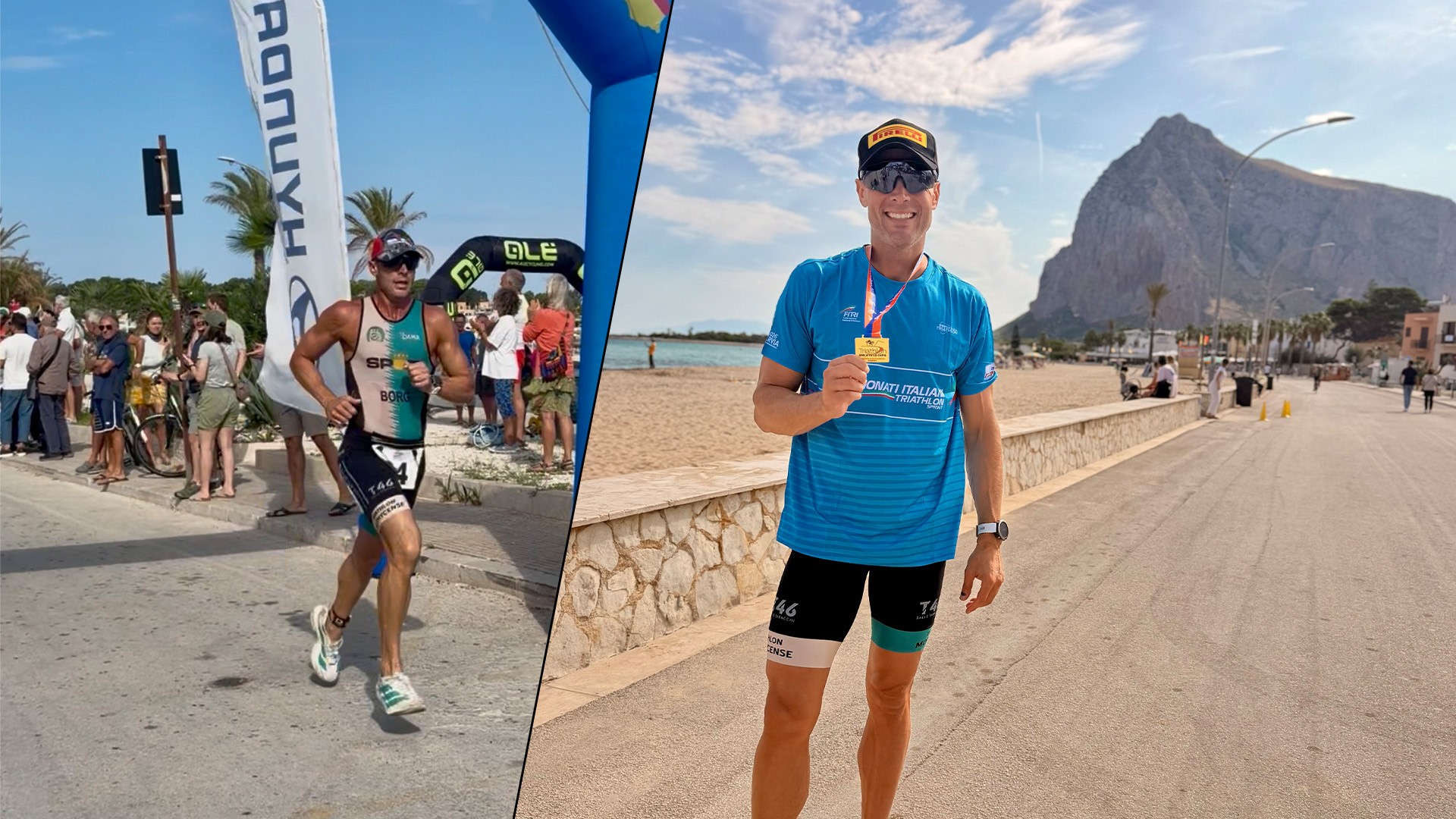 Triathlete Graham Borg Claims Eighth M2 Victory of the Season in Sicily