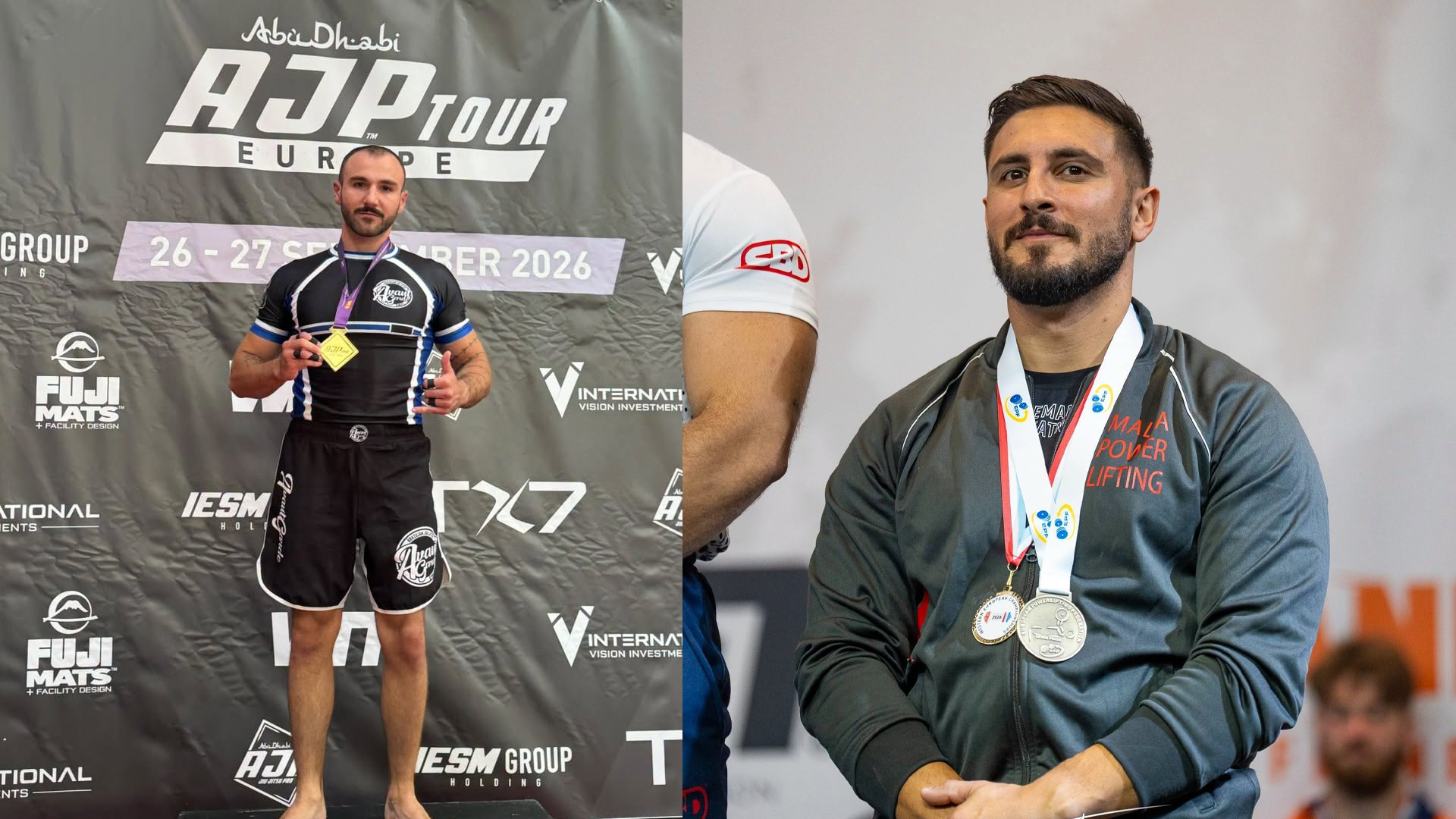 Two Malta Police Officers Win Medals on International Sporting Stage