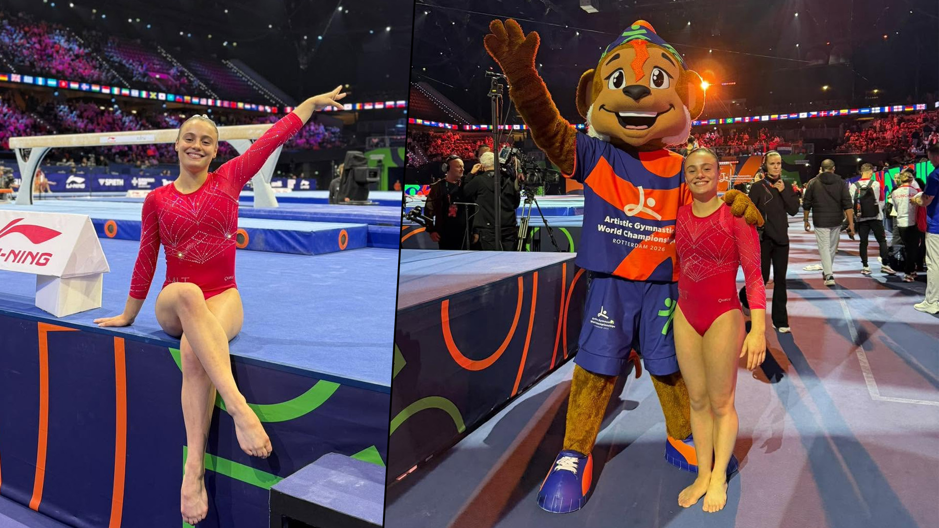 Maltese gymnast Philippa Busuttil shines at the 54th World Championships