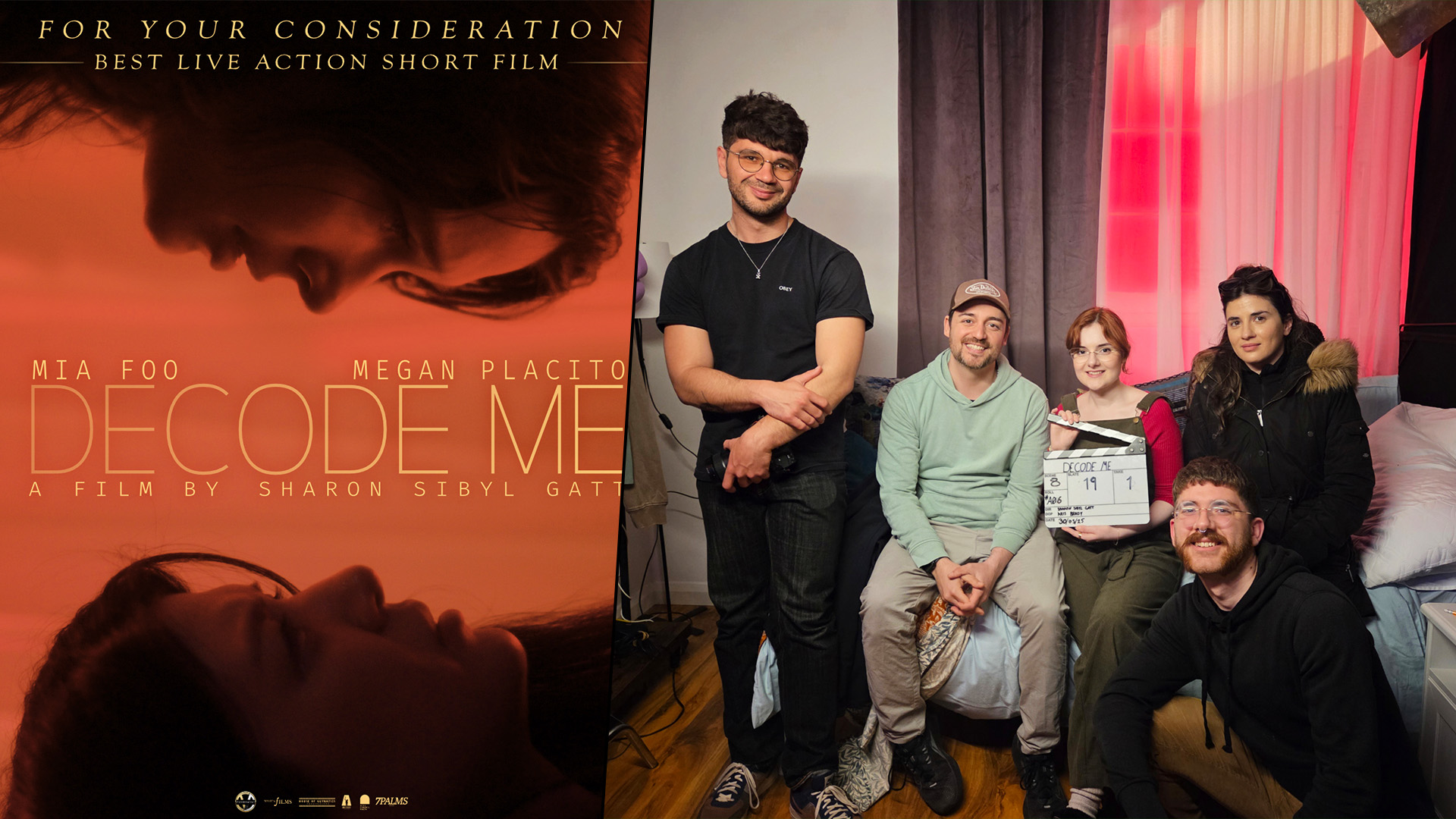 Award-Winning Short Film ‘Decode Me’ by Sharon Sibyl Gatt Qualifies for Oscar Consideration